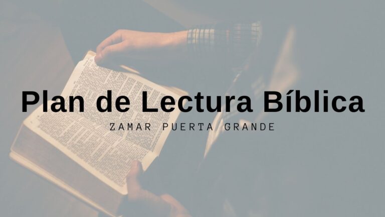 Plan de Lectura Biblica en 1 año