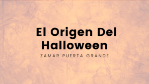 El origen del halloween